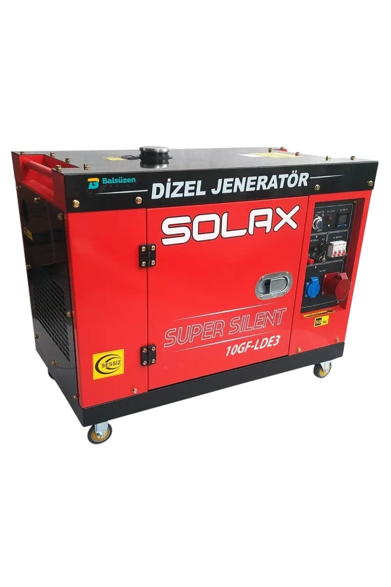 Solax 10GF-LDE3 Trifaze  Kabinli  Marşlı  Dizel Jeneratör 1