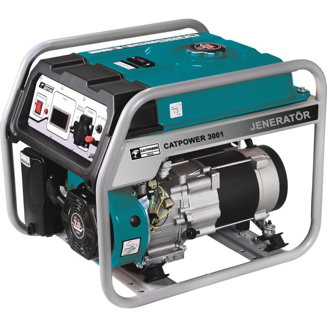 Catpower 3001 Benzinli İpli Jeneratör 3 Kw 1