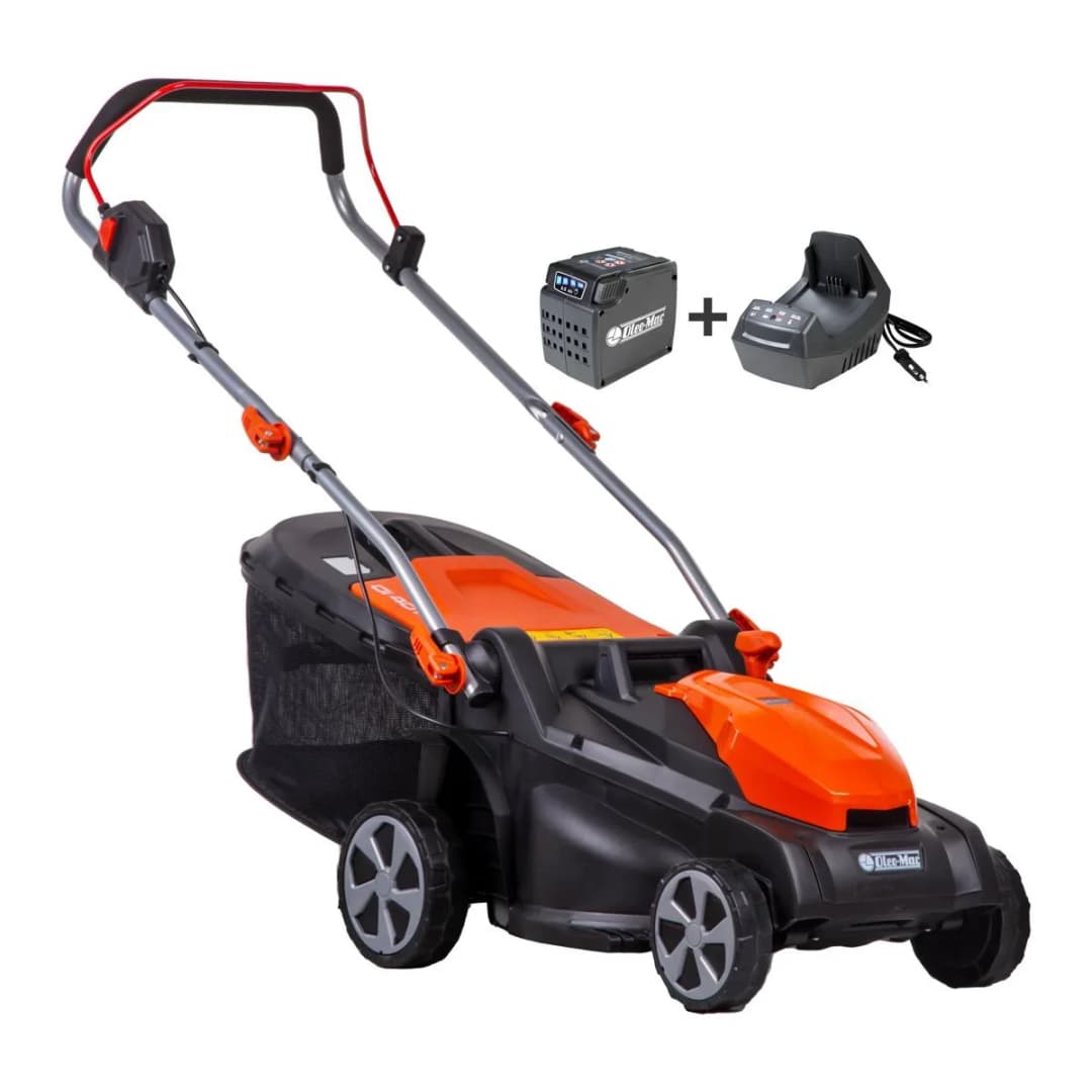 Oleomac Gİ 40 P Akülü Çim Biçme Makinesi 5.0 Ah Akü ve Şarj Cihazlı 1