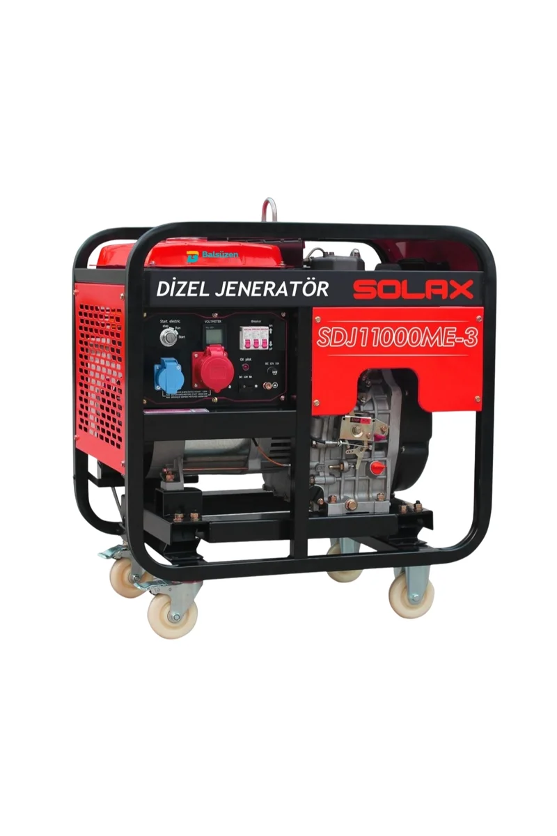Solax SDJ11000ME3 Trifaze Marşlı Dizel Jeneratör 1