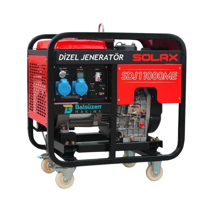 Solax SDJ11000ME Dizel Monofaze Marşlı Jeneratör 1