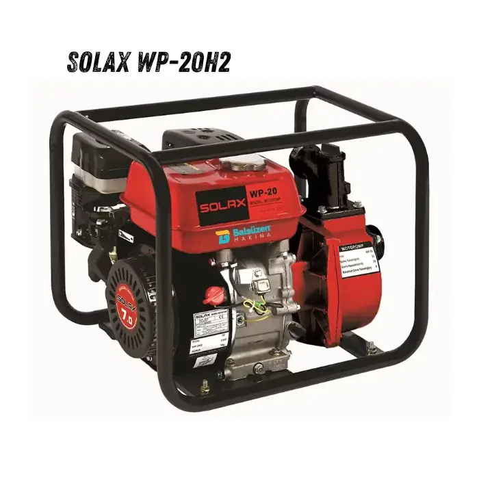 SOLAX WP-20H2 '' Dört Zamanlı Yüksek Basınçlı Benzinli Motopomp 1