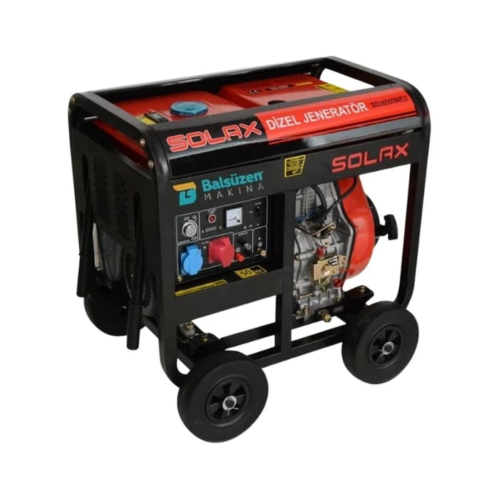 Solax SDJ8500ME3 Dizel Trifaze Marşlı Jeneratör 1