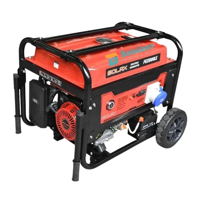 Solax FG13000LE Monofaze, İpli Marşlı, Benzinli Jeneratör 1