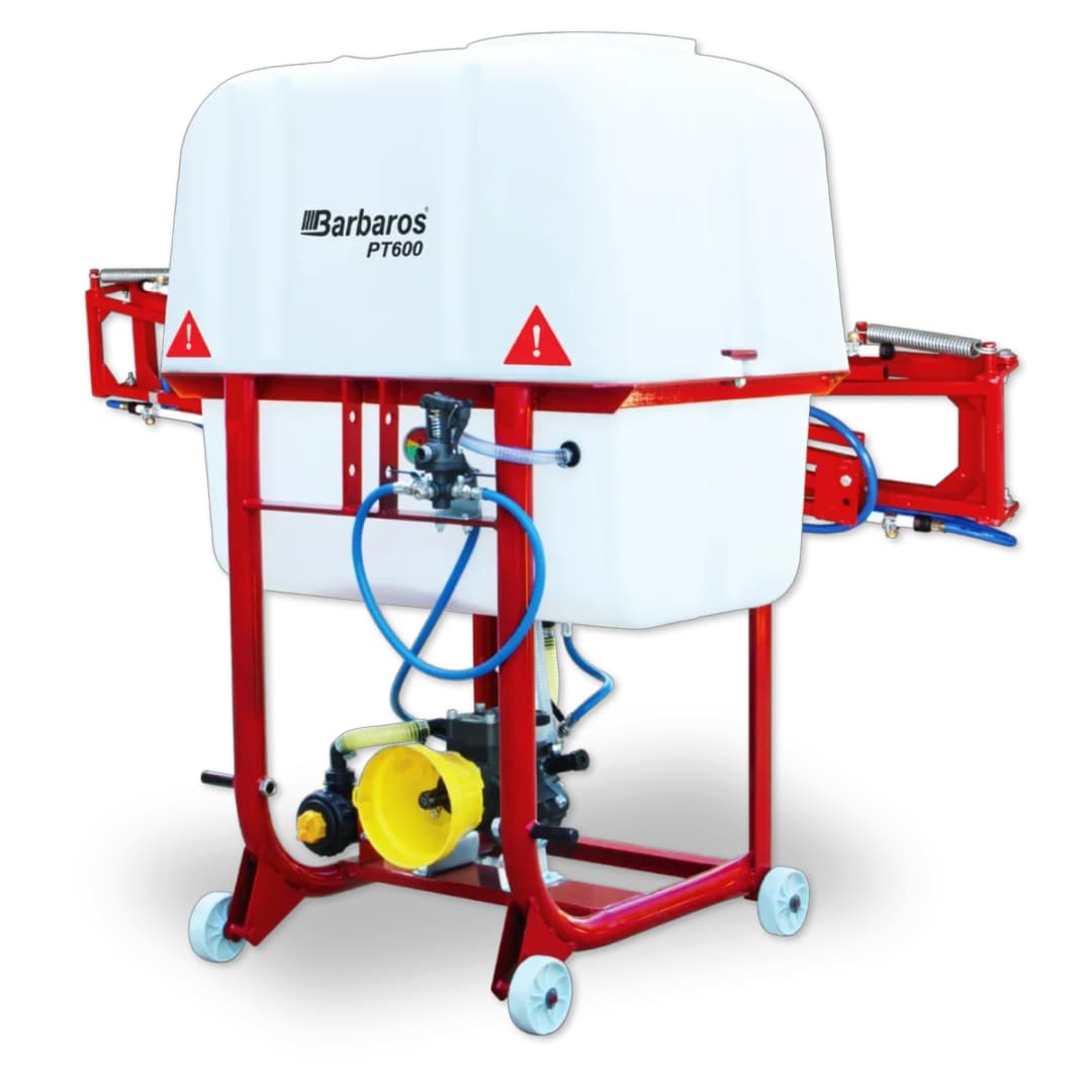 Bartech PT600-D Şaftlı Pülverizatör 10 Metre Kanatlı 600 Litre Traktör Bağlantılı