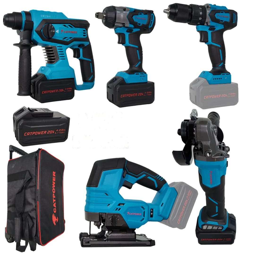 Catpower 4150 Kömürsüz Akülü 5'li Set 1