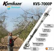 Kamikaze Kvs 7000P Akülü Budama Testeresi Çift Bataryalı 8’’-160 mm 2