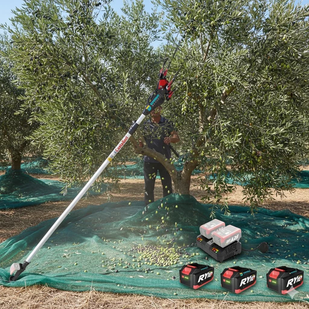 Castellari Vertigo L 18V Akülü Zeytin Hasat Makinesi 3