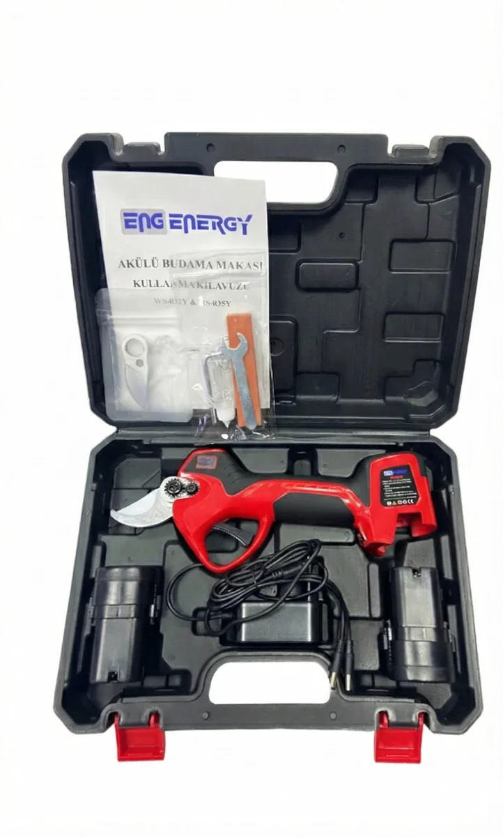 Energy WS-32Y Sensörlü 2 Akülü Şarjlı Budama Makası 3