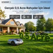 Sunseeker Elite X5 20V 5Ah 22 cm 2000 m² Robot Çim Biçme Makinesi 8