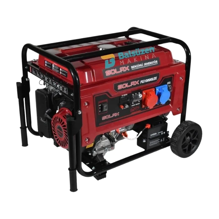 Solax FG10000LEX Monofaze Benzinli Dual Marşlı Jenerator 7 KW 1