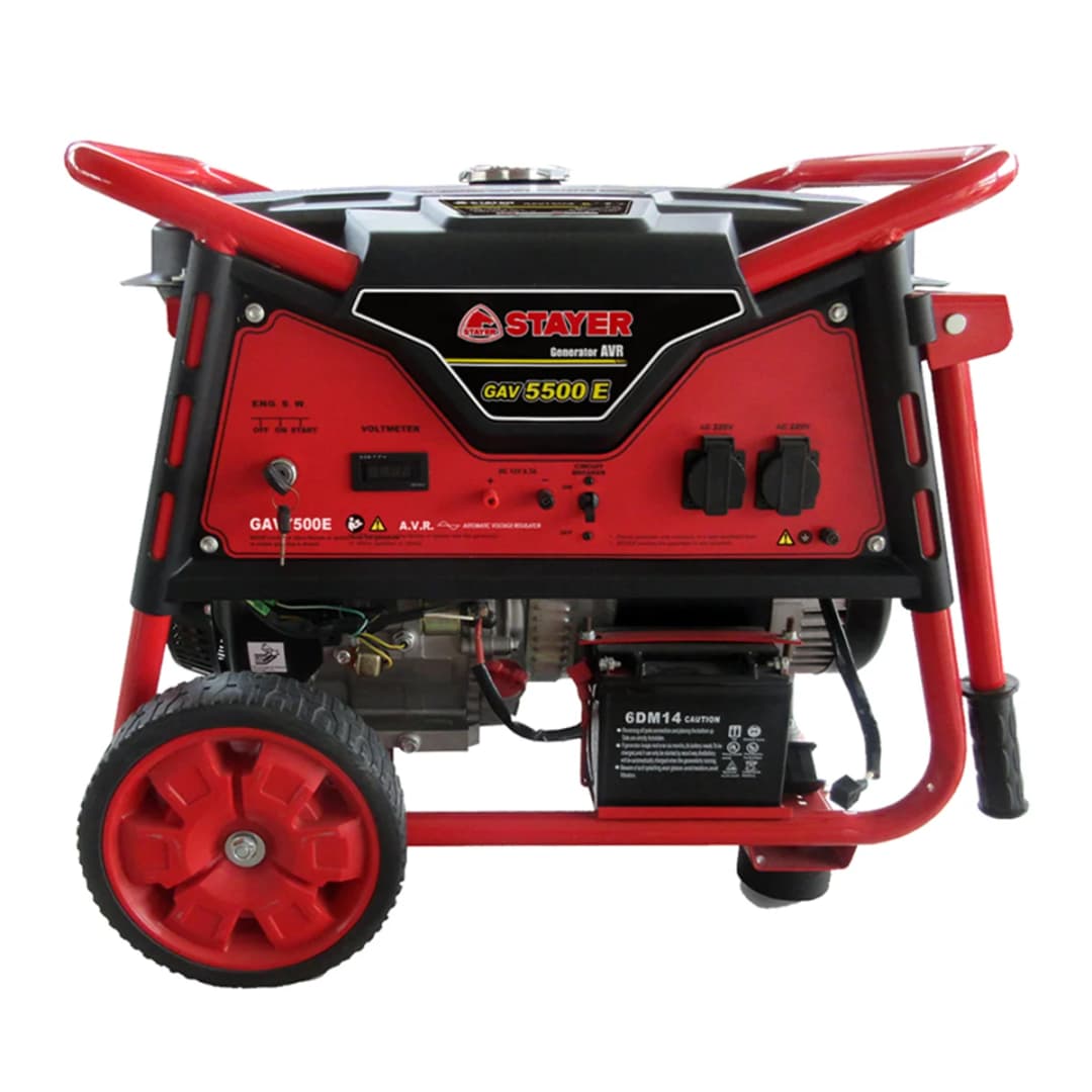 Stayer GAV5500E Benzinli Marşlı Monofaze Jeneratör 5.5 kW 1