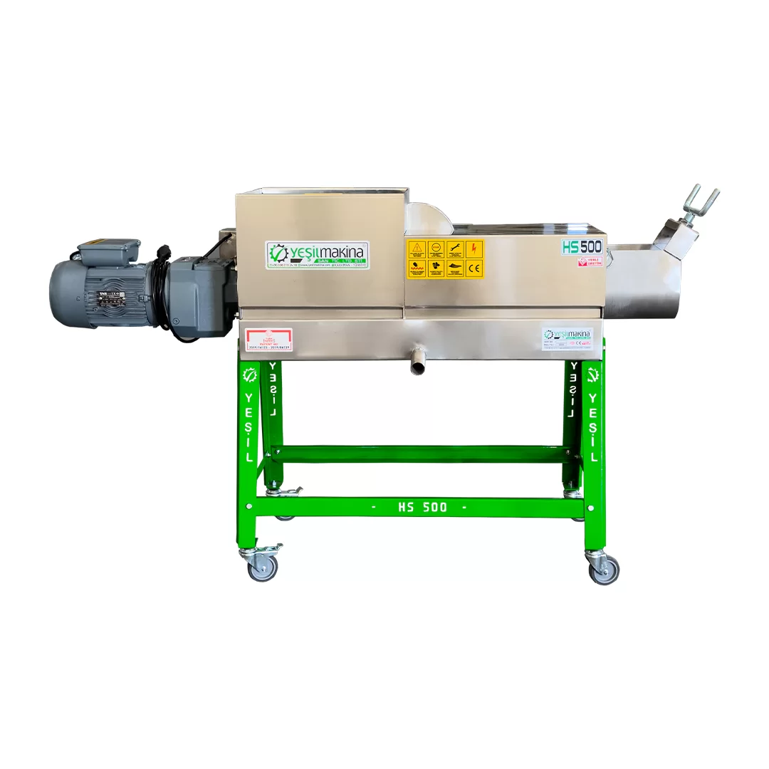 Yeşil Makina HS 500 Helezonlu Şıra Makinesi 5