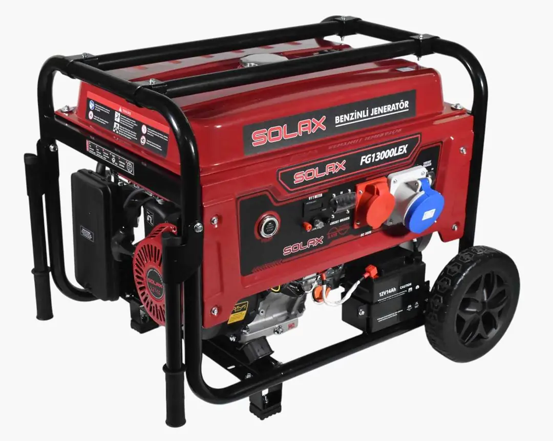 Solax FG13000LEX Monofaze ve Trifaze Marşlı Benzinli Jeneratör