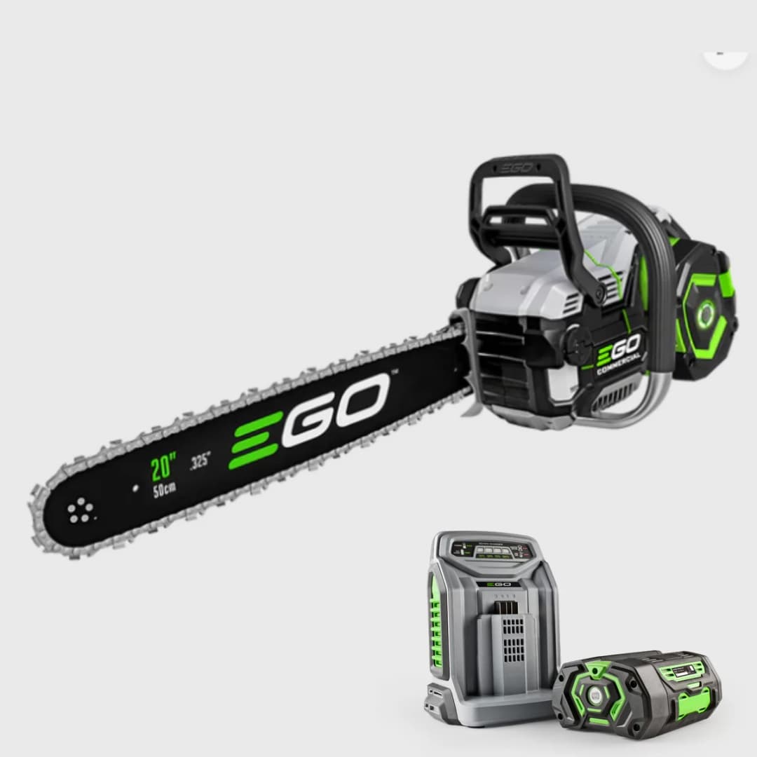 EGO CSX5000 Profesyonel Akülü Testere 50cm Pala | 56V ( 10 Ah Akü ve Hızlı Şarj Cihazı Dahildir.) 1