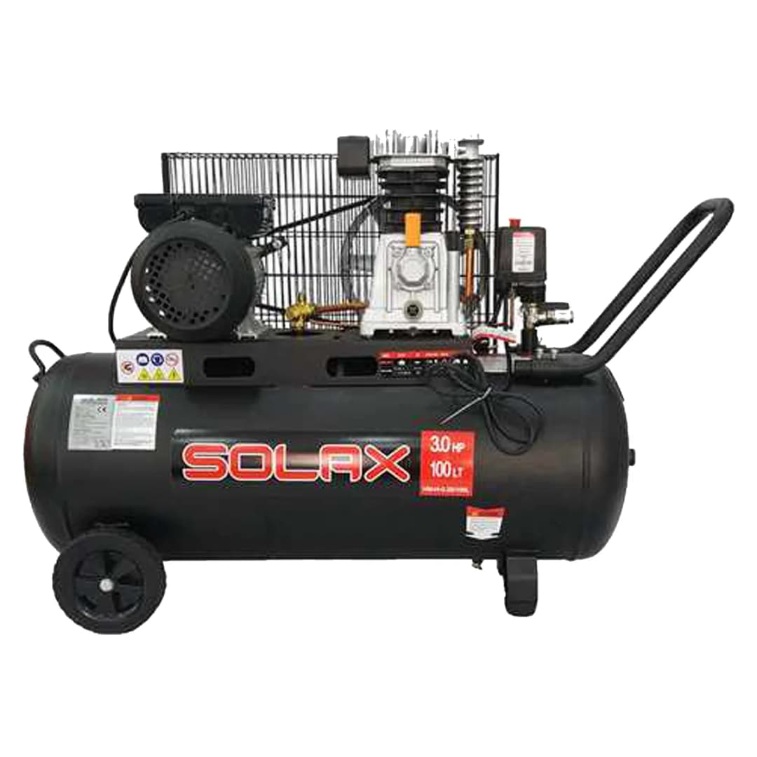 Solax BAL-0,25/8-100 Tekerlekli Hava Kompresörü 100 Litre 2